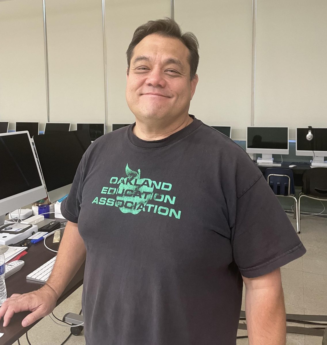 DENNIS SPENCER is the director
of the new Arts Entertainment &
Design Pathway. He is in charge
of collaboration meetings for the
pathway, and he oversees $80,000
the California Partnership Academy
receives to improve learning.