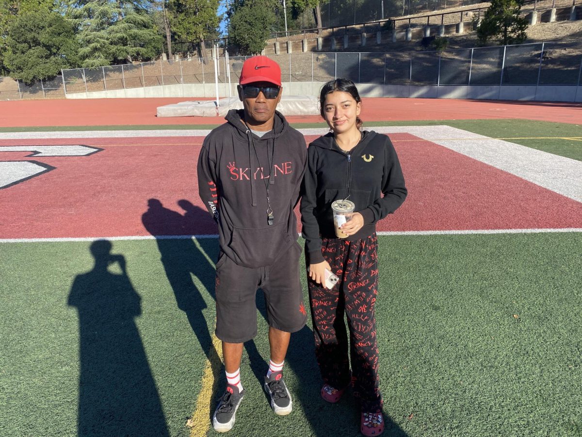 Coach D and Senior Olivia Diaz team up to produce @coach.dfanpage on Instagram